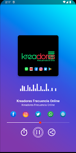 Android application Kreadores Frecuencia Online screenshort