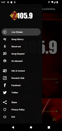 Z105.9 KFXZ-FM Screen 2