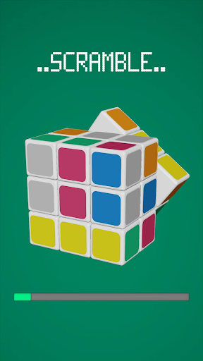 3D Rubik Cube Solver Screen 2