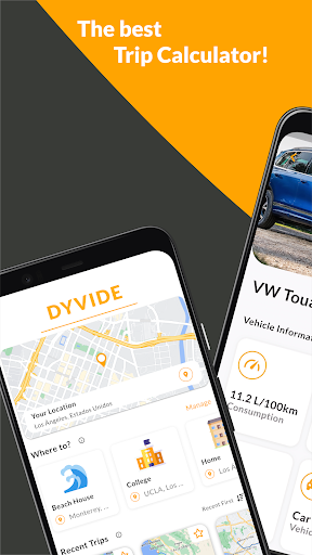 Android application Dyvide screenshort