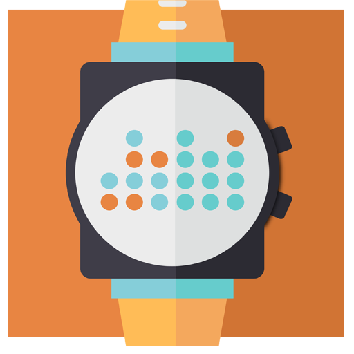 Binary Watch Face For Geeks!  Icon