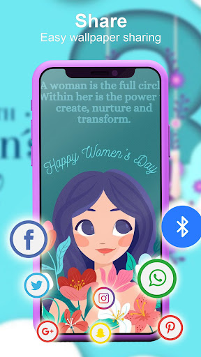 Womens Day Wallpaper 4K