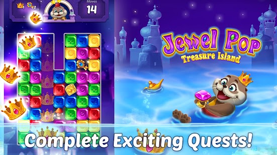 Jewel Pop: Treasure Island Screenshot