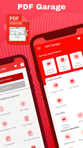 Android application PDF Garage: Convert-Merge-Scan screenshort