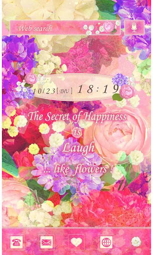 Android application Secret of Happiness Wallpaper screenshort