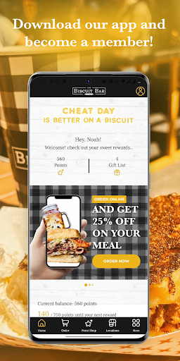 Screenshot of The Biscuit Bar