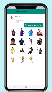 Football Stickers - WASticker