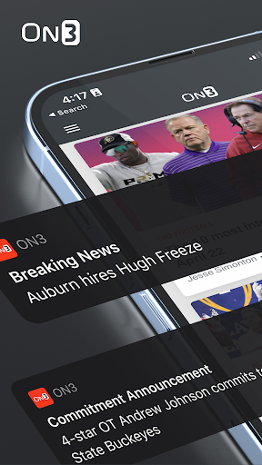 Android application On3 screenshort