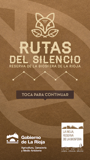 Android application Rutas del Silencio screenshort