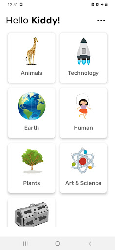 Android application Early Learning App - English screenshort