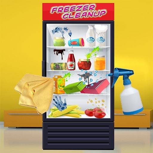 Freezer Cleaning Game for Girl logo