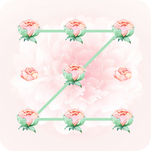 AppLock Theme Pink Flower logo