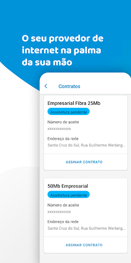 Android application NETWISE INTERNET screenshort