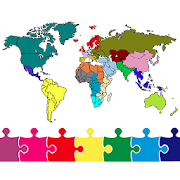 World Map Puzzle Android App