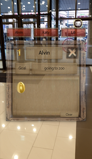 AR compliment dinosaur