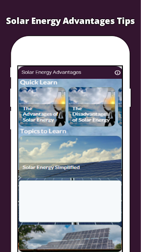 Solar Energy Advantages Tips