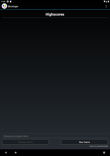 Blockinger Screen 3