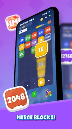 2048 Shoot and Merge Screen 3