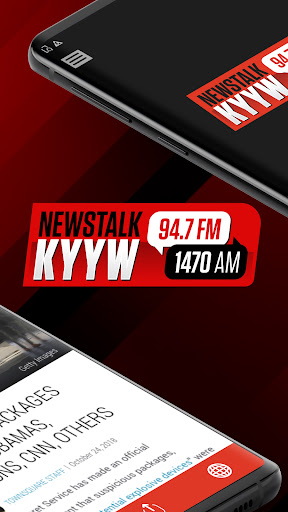 KYYW 94.7 FM/1470 AM News Talk Screen 2
