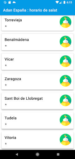 Adan España - horario de salat Screen 2