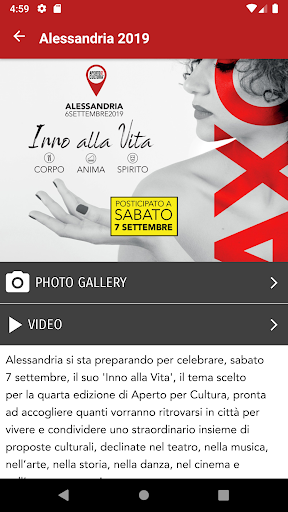 Aperto per Cultura Screen 3
