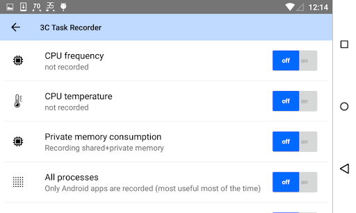 3C Task Recorder Screen 3