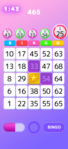 Android application Relax Bingo screenshort