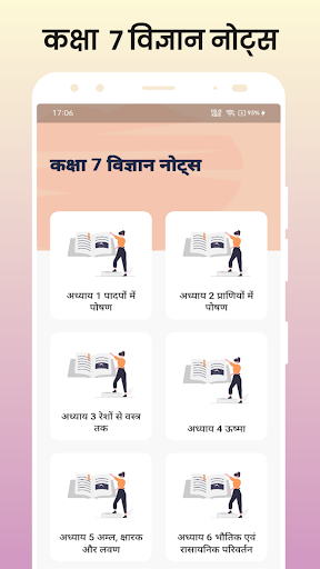 Android application Class 7 Science Notes Hindi screenshort