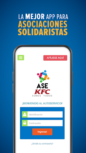 Android application ASEKFC screenshort