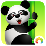 Swipe the Panda icon