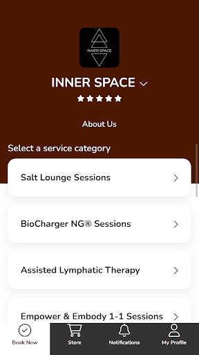Android application Inner Space screenshort