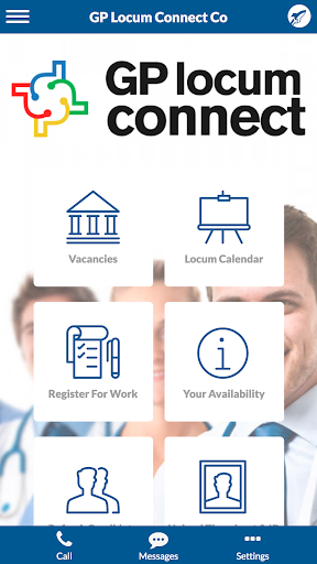 Android application GP Locum Connect screenshort