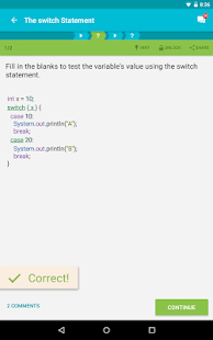 Learn Java Screenshot