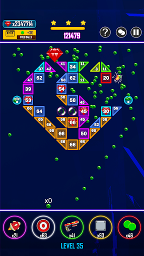 Brick Breaker Blast Off Screen 2