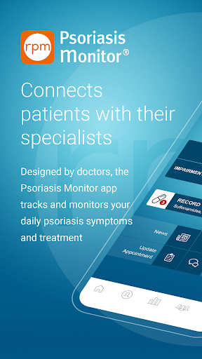 Android application Psoriasis Monitor screenshort