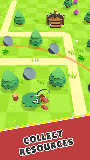 Android application Village Defense: King of Army screenshort