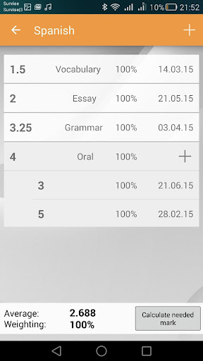 School Grades Manager - For St Screen 2