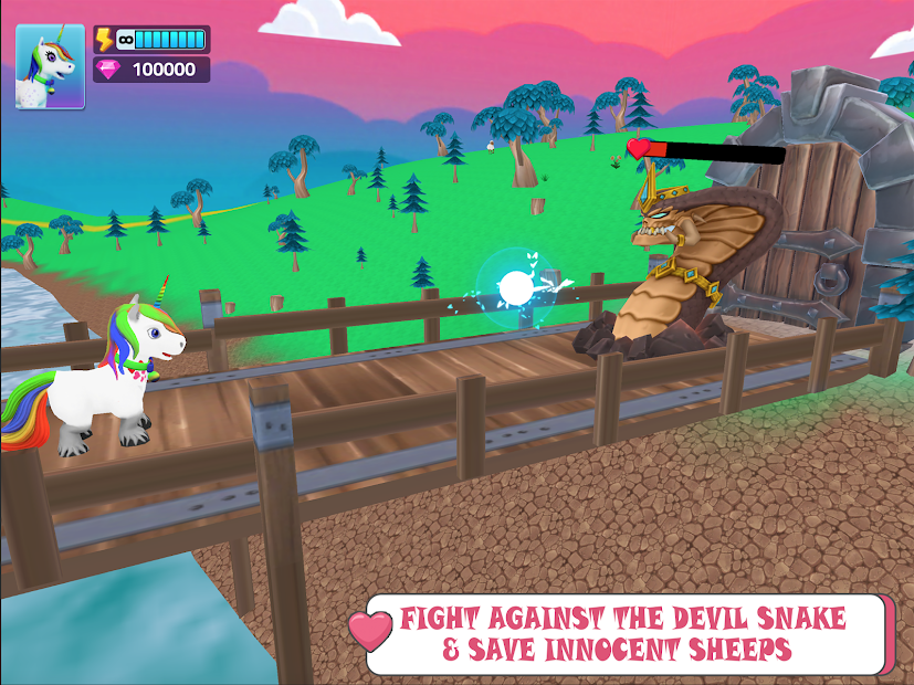 Screenshot 20 Unicorn Game Wild Fun Life android