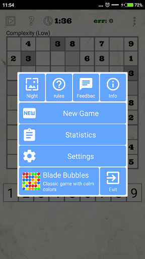 Sudoku Screen 2