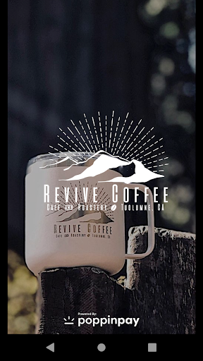 Android application Revive Coffee screenshort