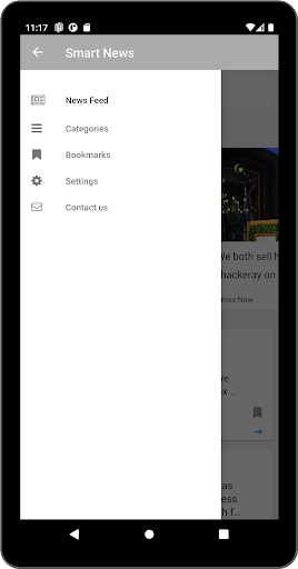 Smart Personalized News Screen 3