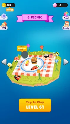 Tap 3D Satisfying Puzzle Game - Screenshot 2