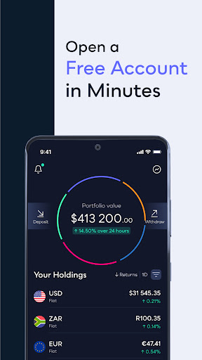 Altify - Crypto Investment Hub Screen 3
