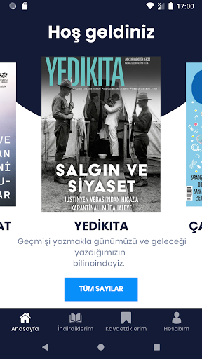 Android application Çamlıca Kitap screenshort