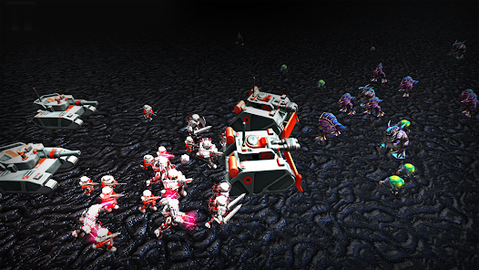 Stickman Aliens Battle Simulator  screenshots 2