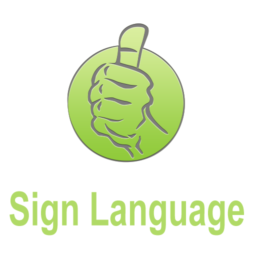 ASL American Sign Language  Icon