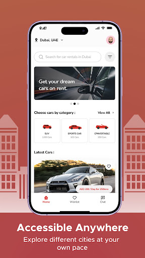DriveNow car rentals Screen 3