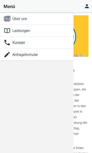 Android application Diederike Schoon Ergotherapie screenshort