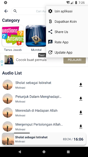 Kajian Ustadz Hanan Attaki Screen 3