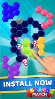 screenshot of Hexagon Match